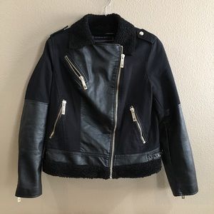 Tommy Hilfiger black Moto jacket